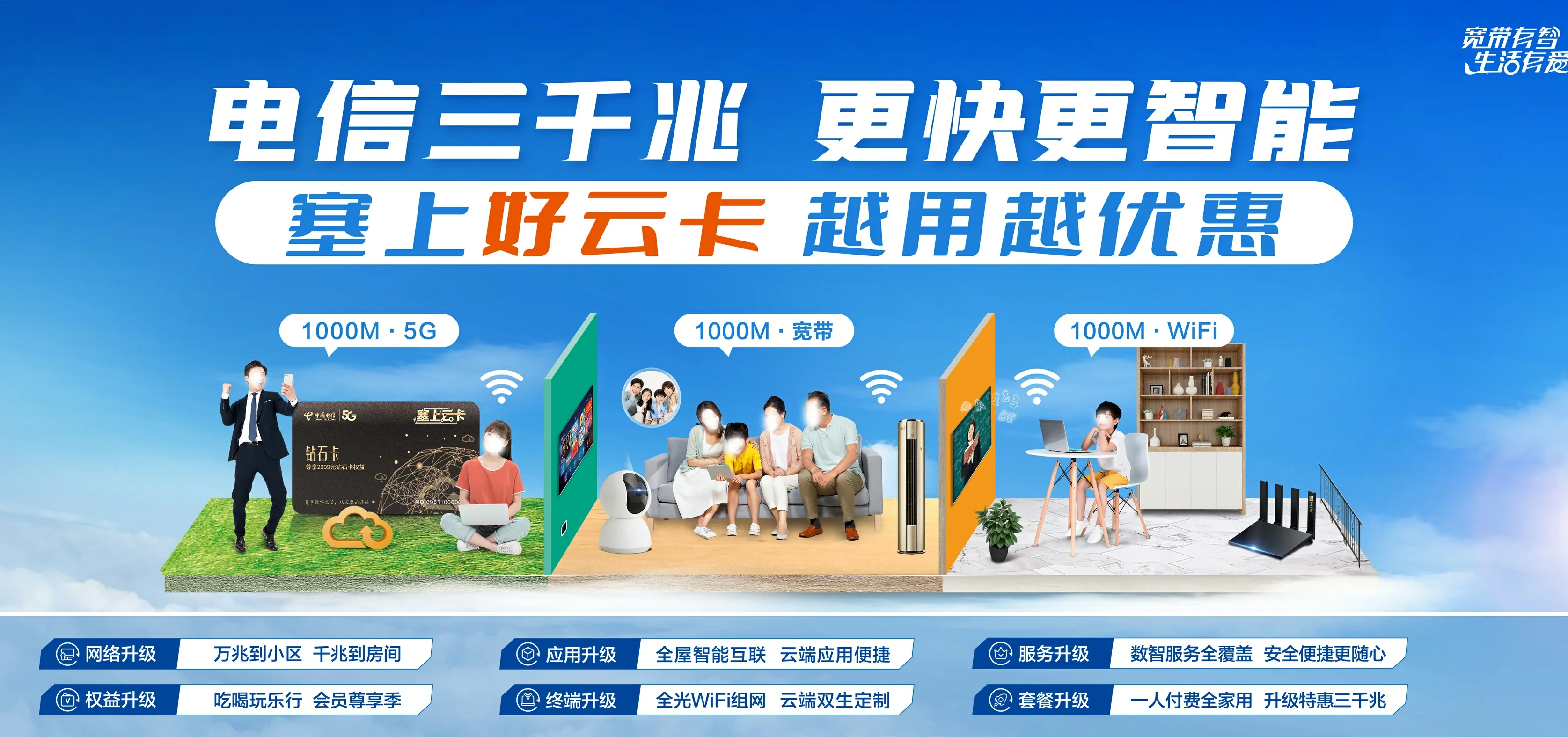 中国电信 东昌区电信宽带 宽带套餐